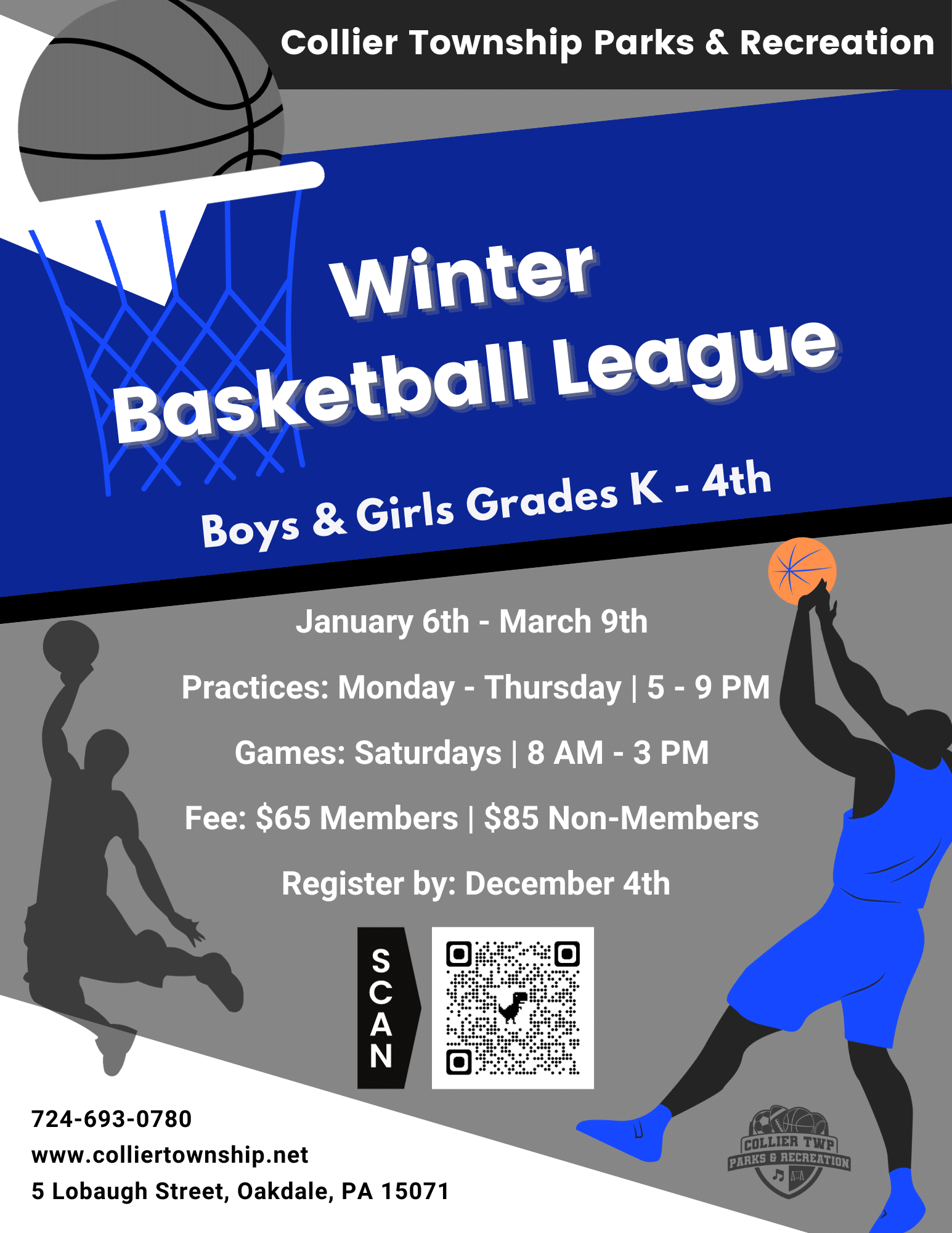 Youth Winter Basketball League