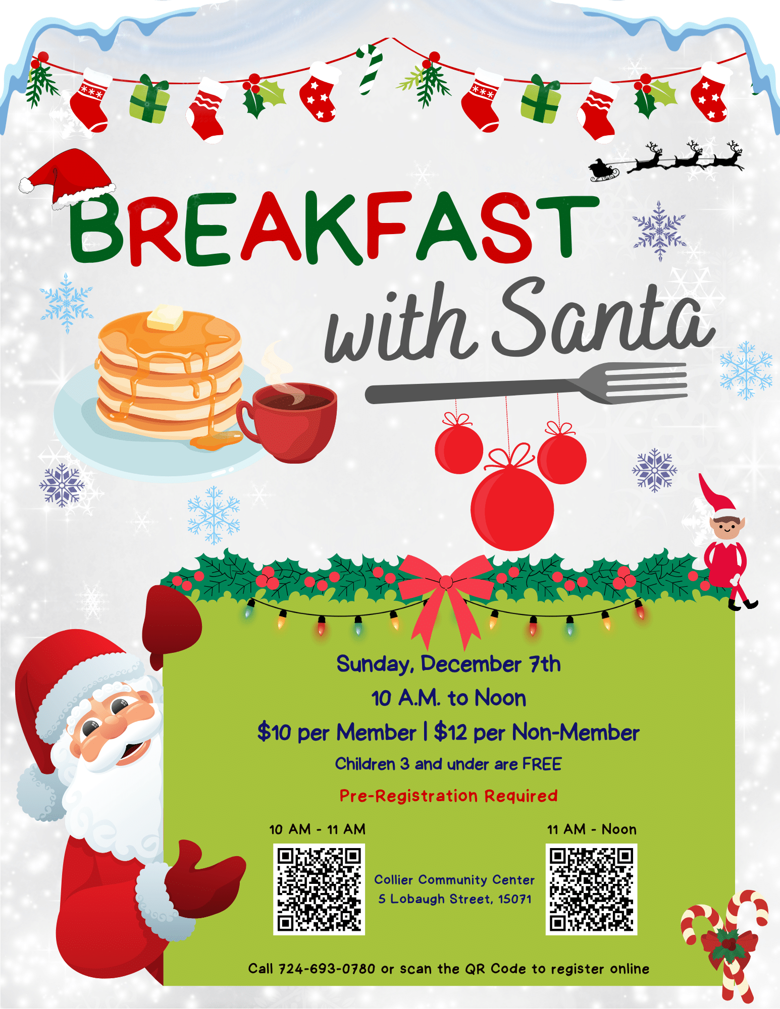 Breakfast with Santa
